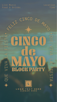 Cinco De Mayo Block Party Instagram story Image Preview