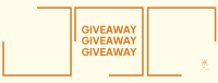 Giveaway Announcement Post Facebook Cover Image Preview