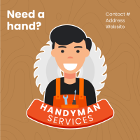 Handyman Services Instagram post Image Preview