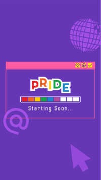Pride Party Loading Instagram story Image Preview