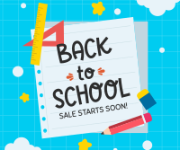 Back To School Greetings Facebook Post Image Preview