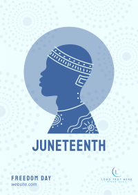 Beautiful Juneteenth Man Poster Image Preview