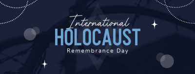 Holocaust Memorial Day Facebook cover Image Preview