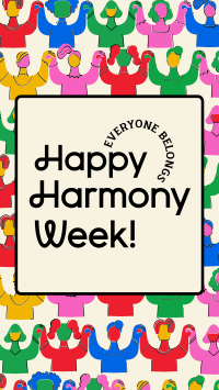 Harmony People Week TikTok video Image Preview