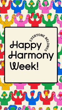 Harmony People Week TikTok Video Design