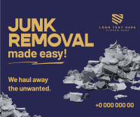 Professional Junk Removal Facebook post Image Preview