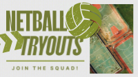 Grungy Netball Tryouts Animation Preview