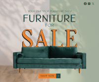 Sofa Furniture Sale Facebook post Image Preview