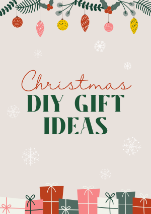 DIY Christmas Gifts Flyer Image Preview
