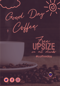 Good Day Coffee Promo Flyer Image Preview