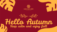 Autumn Season Facebook event cover Image Preview