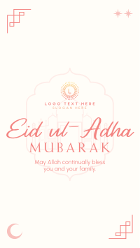 Blessed Eid ul-Adha Facebook story Image Preview