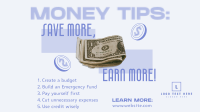 Savings Finance Tips Animation Preview