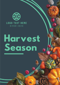 Harvest Season Flyer Design