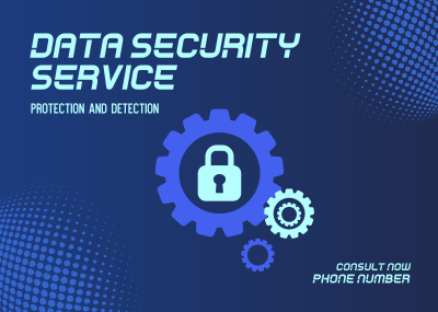 Data Protection Service Postcard Image Preview