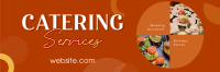 Food Catering Services Twitter Header Image Preview