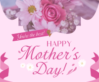 Mother's Day Lovely Bouquet Facebook Post Design