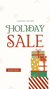 Holiday Gift Sale Instagram Story Design