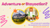 Staycation Weekend Animation Image Preview