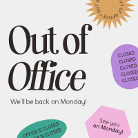 Out of Office Instagram post Image Preview