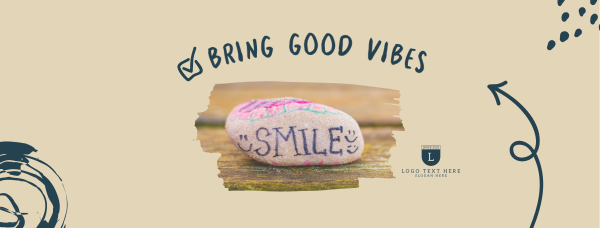 Bring A Good Vibes Facebook Cover Design Image Preview