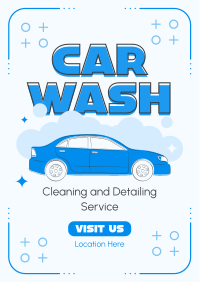 Car Cleaning and Detailing Flyer Image Preview