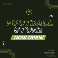 Football Supplies Instagram Post Design