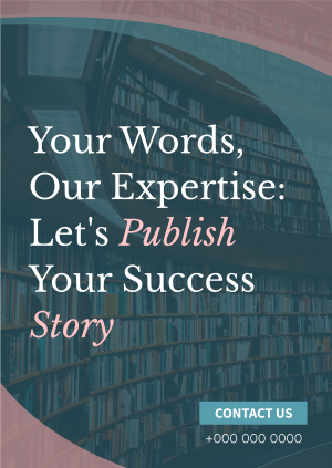 Let's Publish Your Story Poster Image Preview