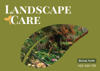 Landscape Care Postcard Image Preview