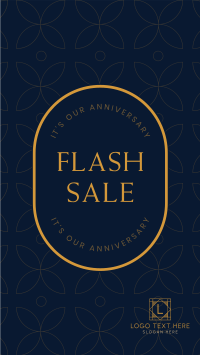 Anniversary Flash Sale Facebook story Image Preview