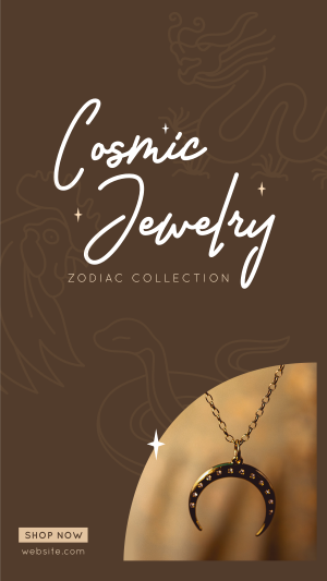 Cosmic Zodiac Jewelry  Instagram story