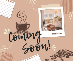 Polaroid Cafe Coming Soon Facebook post Image Preview