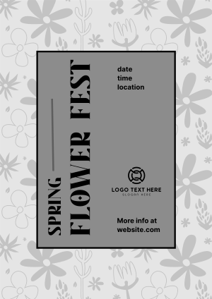 Flower Fest Flyer Image Preview