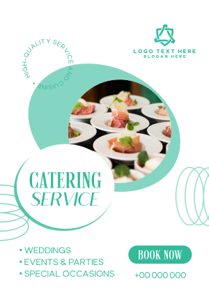 Classy Catering Service Poster Image Preview