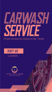 Expert Carwash Service TikTok Video Design