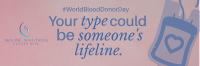 Life Blood Donation Twitter Header Image Preview