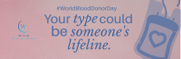 Life Blood Donation Twitter Header Design