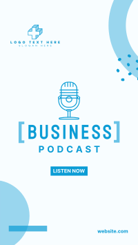 Business Podcast Facebook story Image Preview