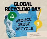 Global Recycling Day Facebook Post Preview