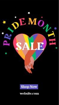 Rainbow Pride  Facebook Story Design