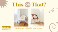 Modern Furnishing Facebook event cover Image Preview