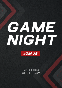Game Night Flyer Design