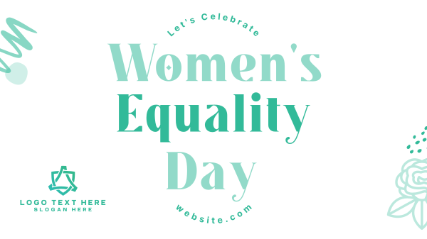 Equality For Women Facebook Event Cover Design