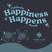 Celebrate Happiness Month Instagram post Image Preview