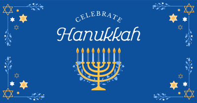 Hannukah Celebration Facebook ad Image Preview