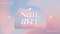 Girly Cosmic Nail Salon Video Image Preview