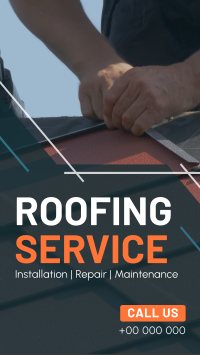 Home Roofing Maintenance TikTok Video Image Preview