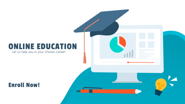 Online Education Facebook Event Cover Design Image Preview