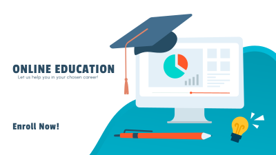 Online Education Facebook Event Cover Image Preview