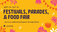 Hispanic Heritage Party Animation Preview